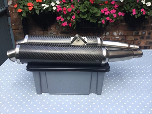 Ducati 900ss carbon exhaust - ducati,