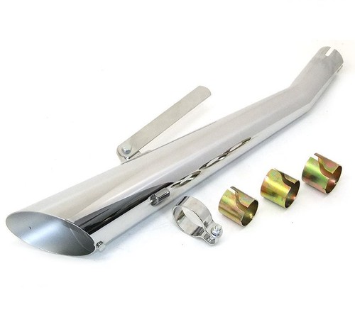 Custom exhaust muffler slash - custom,
